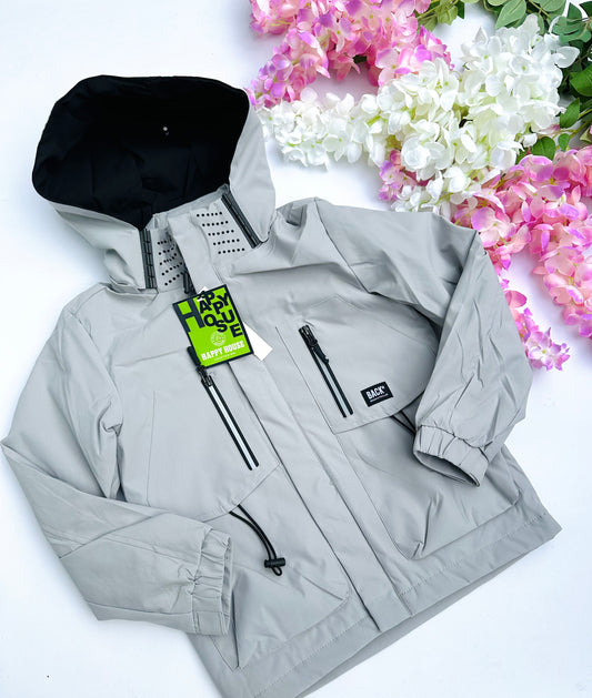 Grey spring jacket