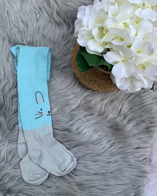 Blue bunny tights