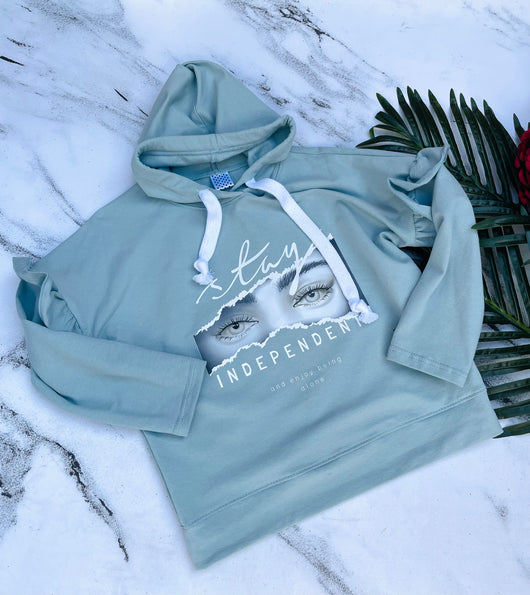 Mint hoodie clearance